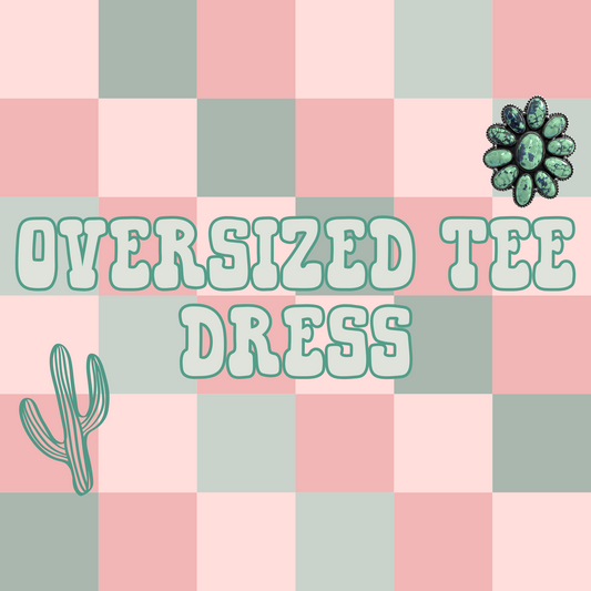 Oversized Tee Dress