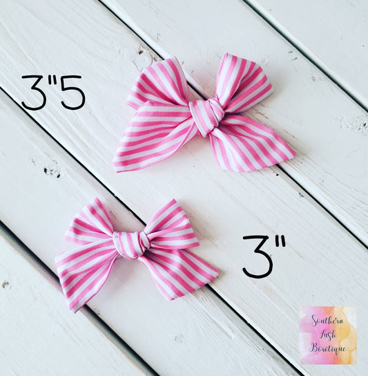 PINK AND WHITE STRIPES