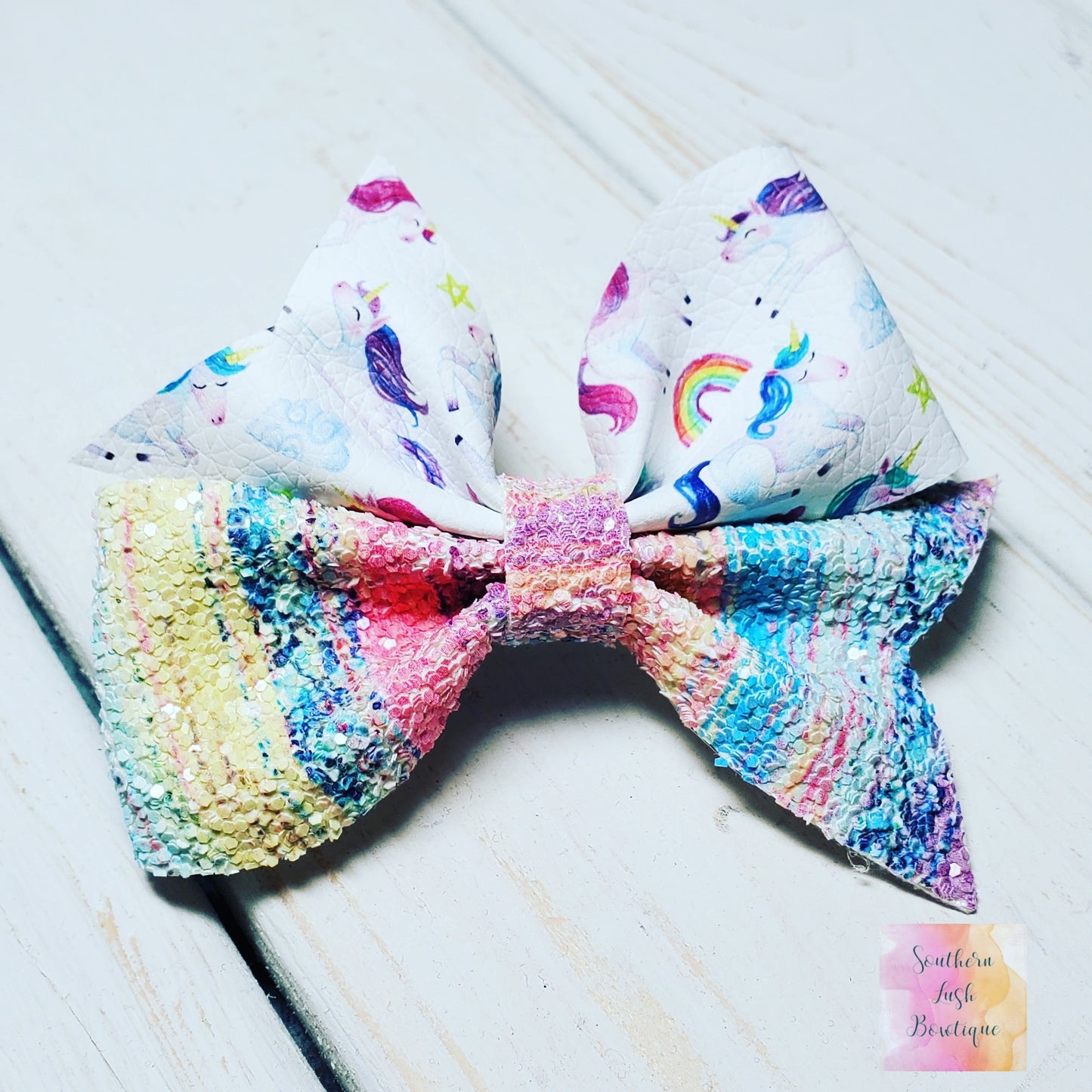RAINBOW GLITTER UNICORNS