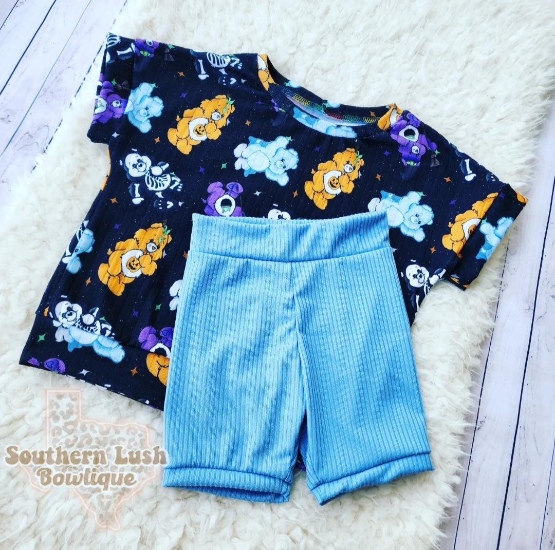 SPOOKY BEARS LOUNGE SET🖤(PLEASE READ THE SET DESCRIPTION BELOW)