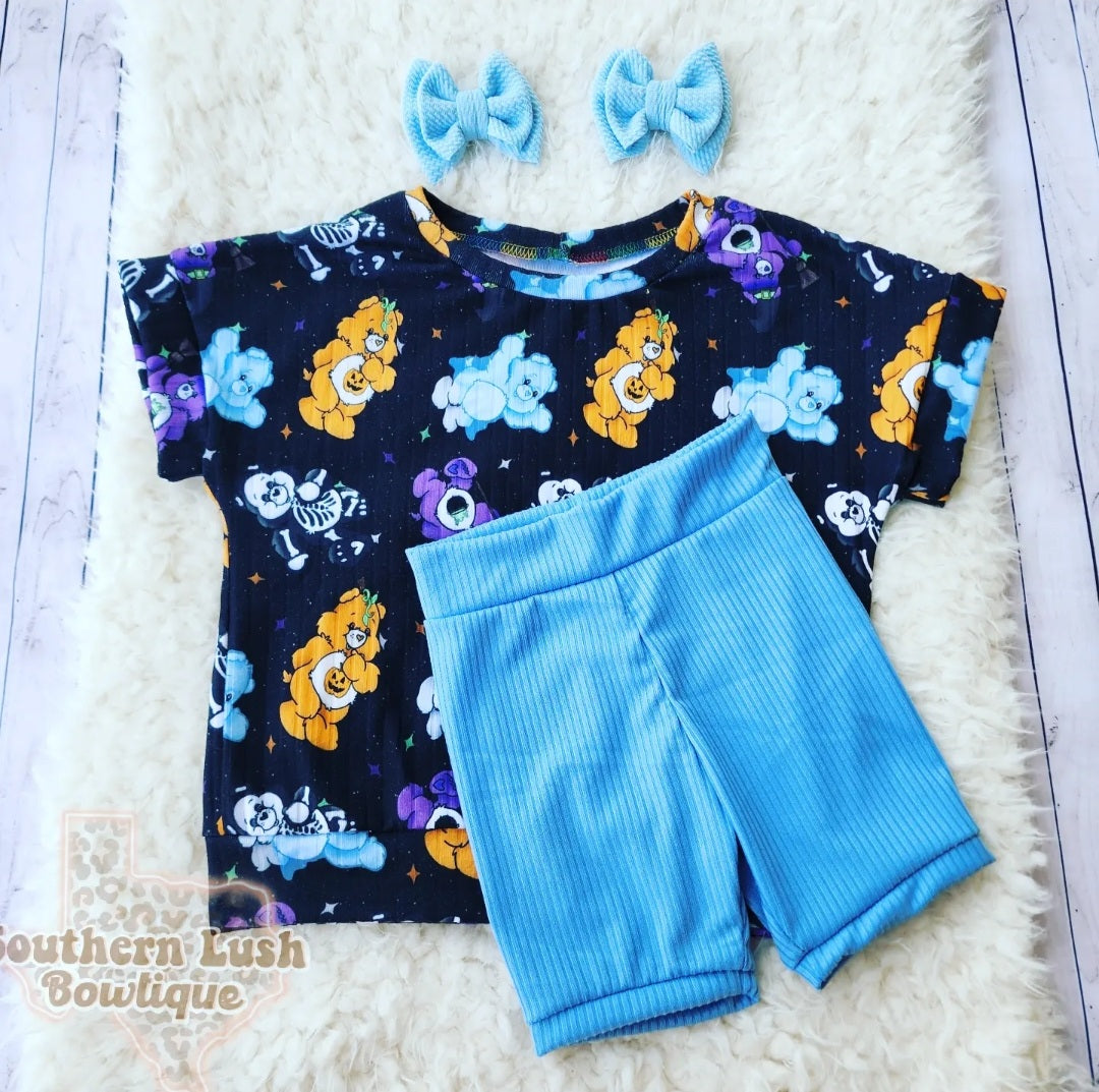 SPOOKY BEARS LOUNGE SET🖤(PLEASE READ THE SET DESCRIPTION BELOW)