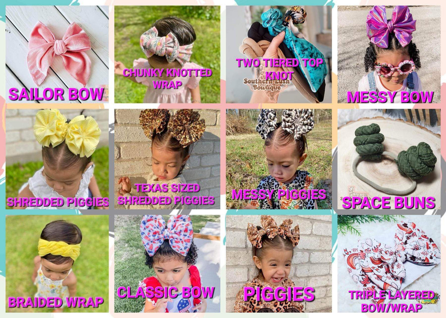 SLB BOW AND WRAP STYLE GUIDE
