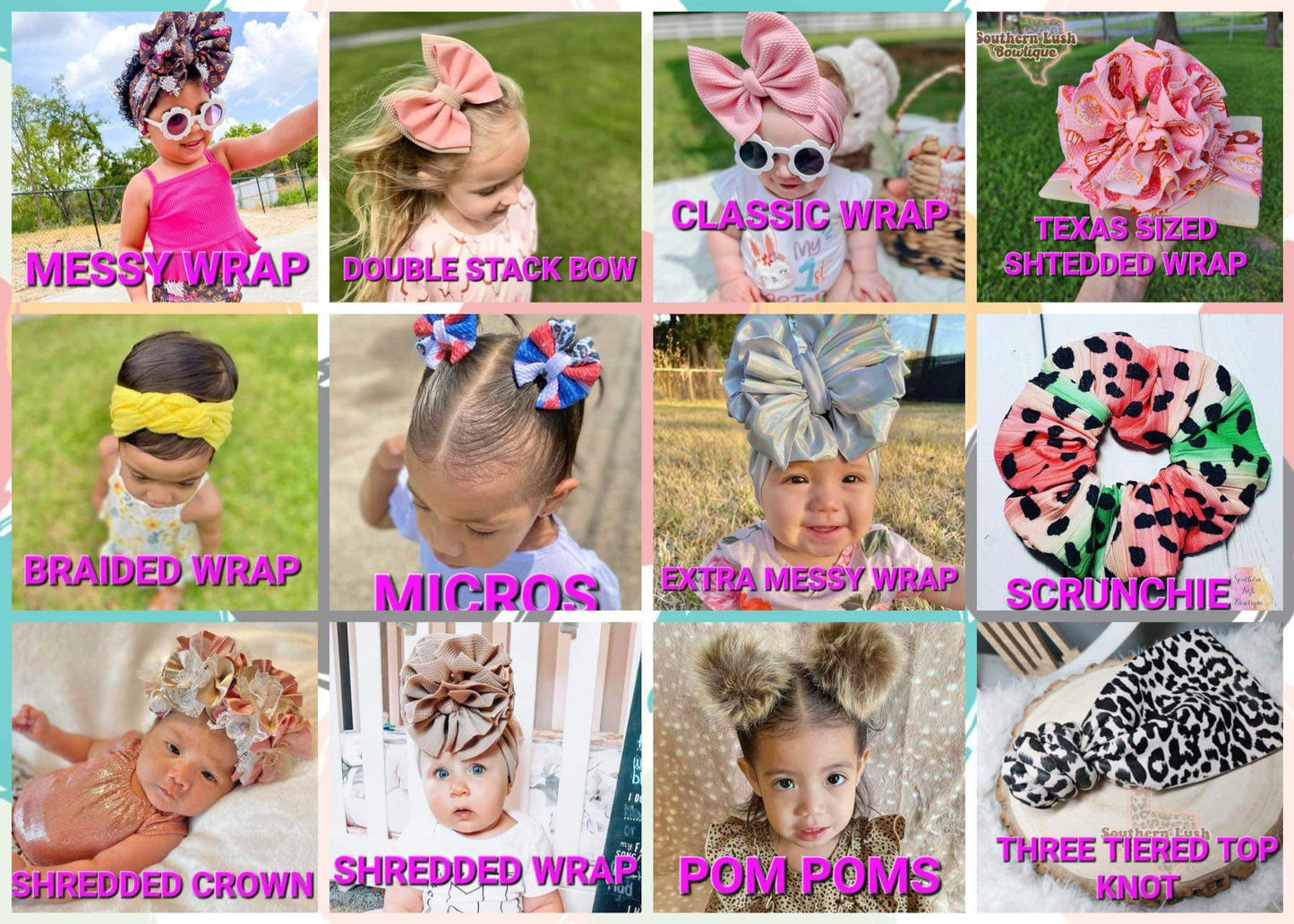 SLB BOW AND WRAP STYLE GUIDE