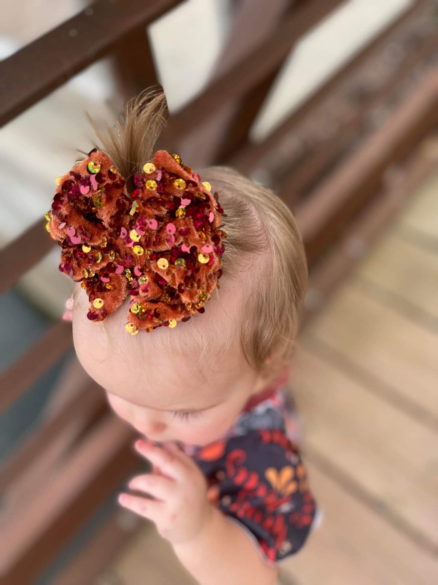 COPPER VELVET SEQUINS