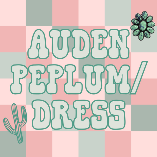 Auden Peplum/Dress