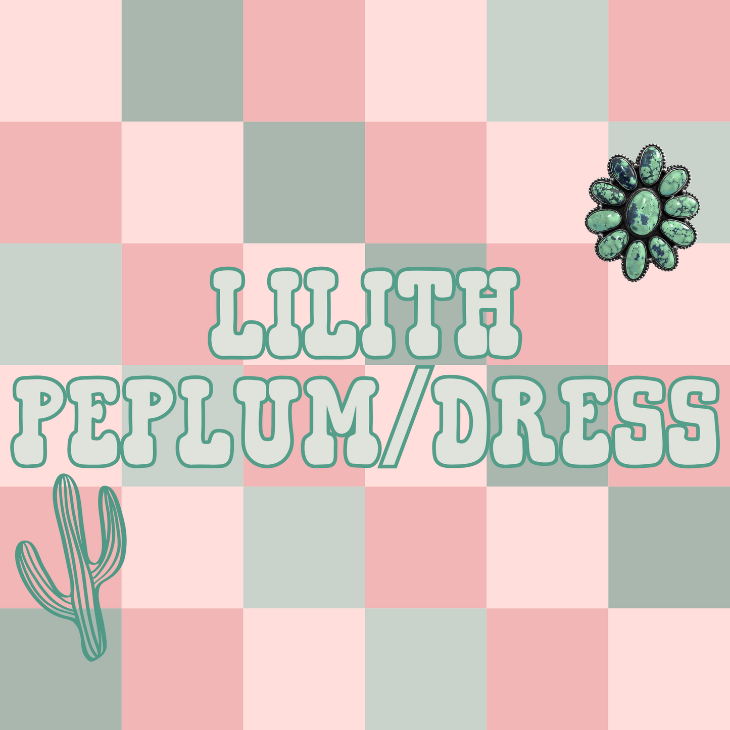 Lilith Peplum/Dress