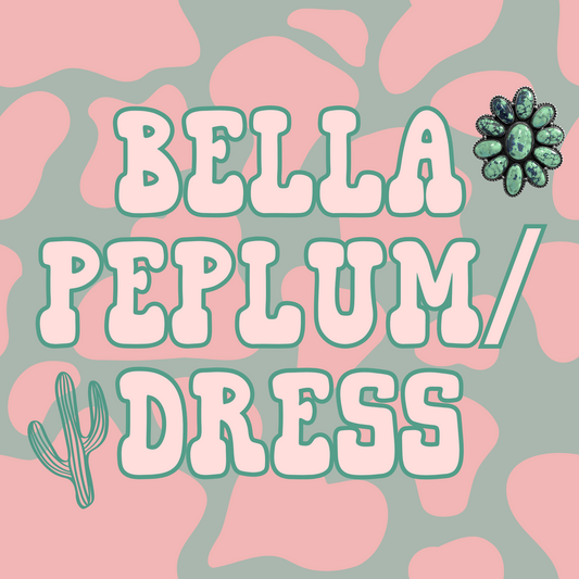 Bella Peplum/Dress