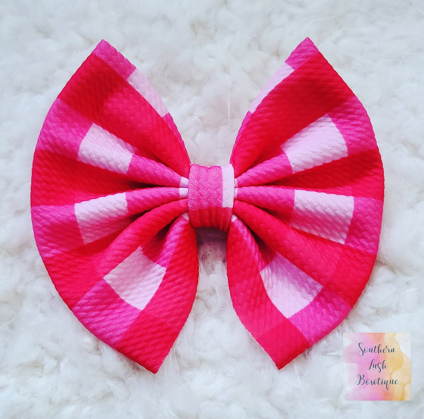 DARK AND LIGHT PINK PLAID