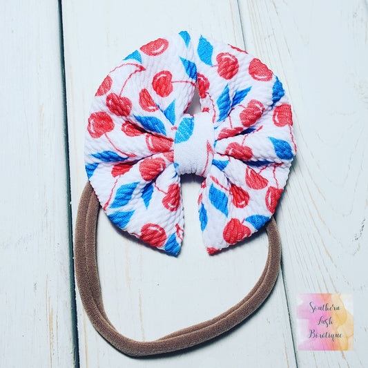 RED AND BLUE CHERRIES