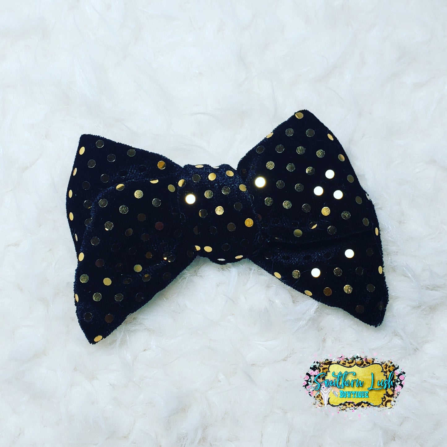 POPPIN BLACK (VELVET)