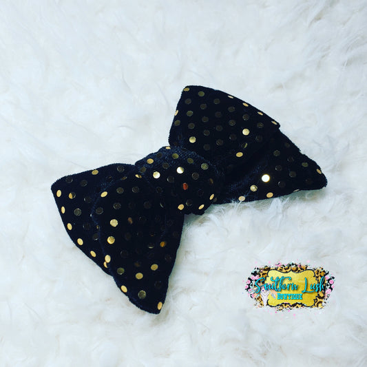 POPPIN BLACK (VELVET)