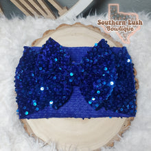 Load image into Gallery viewer, ROYAL BLUE SEQUINS VELVET
